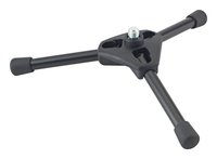 König & Meyer 23110-316-55 - Supporto per microfono da scrivania - Base per treppiedi - Nero - Accia