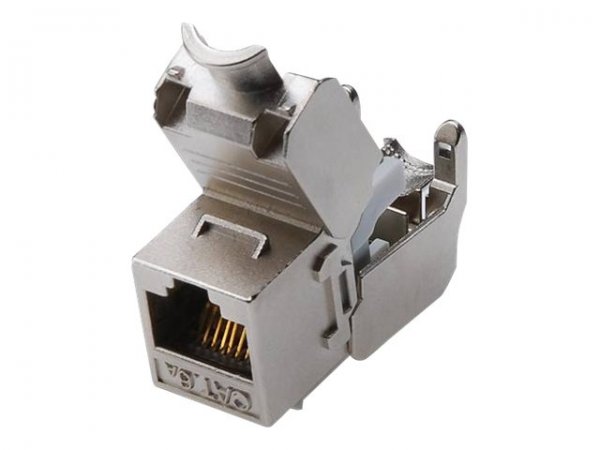 DIGITUS Modulo Keystone CAT 6A - schermato - connessione di montaggio senza attrezzi - -10 - 60 °C -