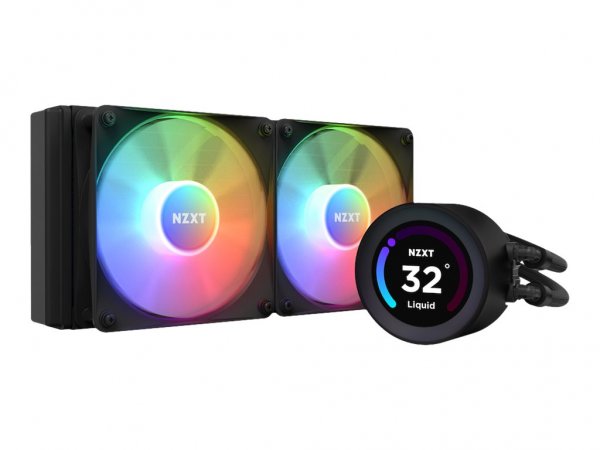 NZXT Kraken Elite 240 RGB - Raffreddatore di liquidi tutto in uno - 12 cm - Nero