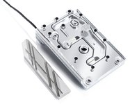 Bitspower International Bitspower Monoblock für ASRock X399M Taichi RGB Nickel - Acryl - Silver - Tr
