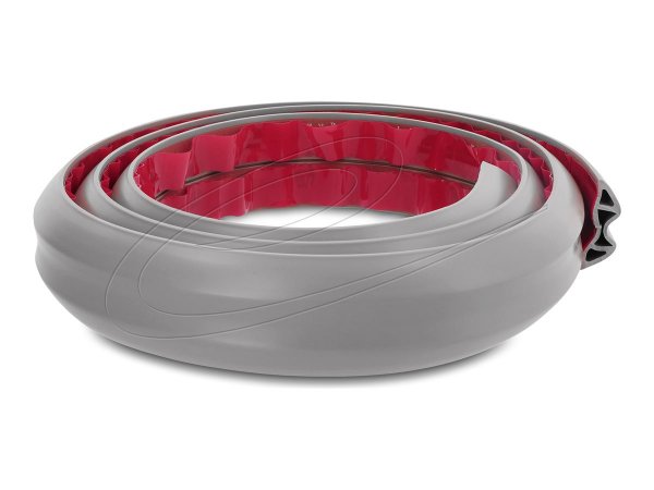 Delock Kabelkanal PVC flexibel - Länge grau