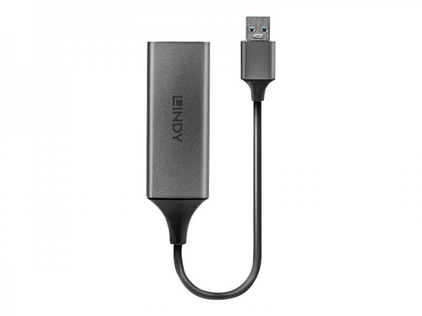 Lindy 43298 - Cablato - USB - Ethernet - 5000 Mbit/s - Argento