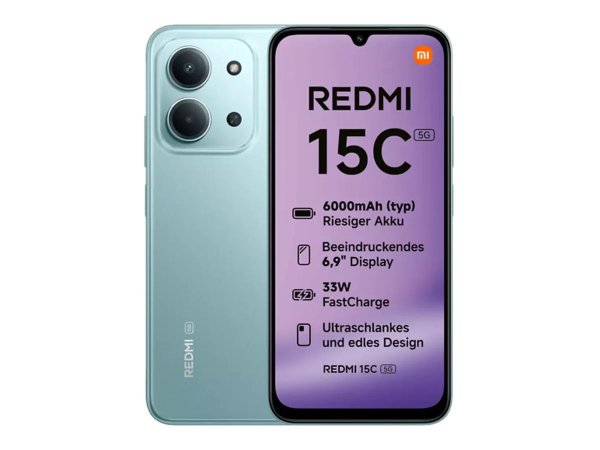 Xiaomi Redmi 15C - Smartphone - Smartphone - 128 GB