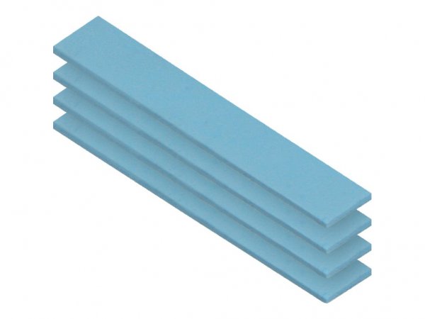 Arctic TP-3 - Cuscinetto termico - Blu - 120 mm - 20 mm - 0,5 mm - 4 pz