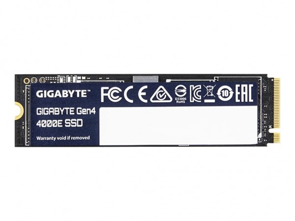Gigabyte Gen4 4000E - SSD - 500 GB - intern - M.2 2280 - PCIe 4.0 x4 (NVMe)
