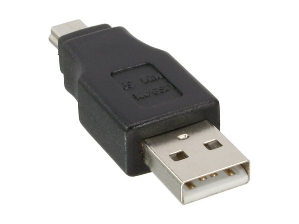 InLine Adattatore USB 2.0 A maschio / Mini A maschio 5pin