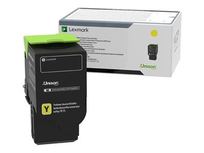 Lexmark 78C0U40 Yellow Ultra High Yield Toner Cartridge - Originale - Unità toner