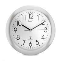 Mebus 52451 - Parete - Digital clock - Rotondo - Bianco - Plastica - Batteria