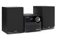 Sharp XL-B517D - Microsistema audio per la casa - Nero - 1 dischi - 45 W - Range completo - 60 - 200