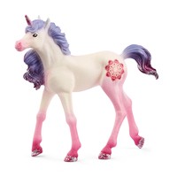 Schleich BAYALA Unicorn Foal - 5 anno/i - Unicorno - Blu - Rosa - Bianco