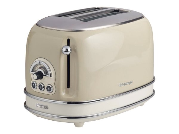 Ariete 0155/14 - 2 fetta/e - Beige - Pulsanti - Livello - Manopola - 810 W - 190 mm - 300 mm