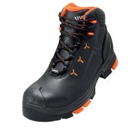UVEX Arbeitsschutz 65032 - Unisex - Adulto - Stivali di sicurezza - Arancione - Nero - ESD - S3 - SR