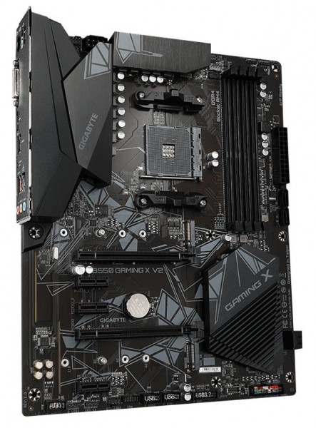 Gigabyte B550 Gaming X V2 Mainboard– AMD Ryzen 5000 CPUs, 10+3 Phasen VRM, bis zu 4733 MHz DDR4, 1xP