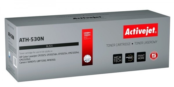 Activejet ATH-530N Toner Replacement HP 304A CC530A Canon CRG-718B Supreme - Compatibile - Unità ton