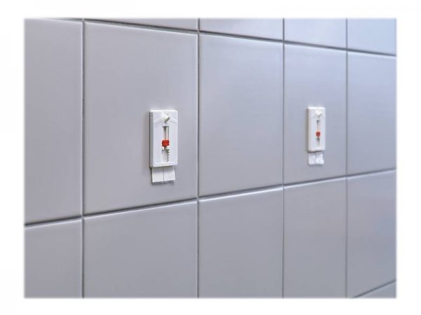 Tesa 77767-00000-00 - Interno - Gancio universale - Bianco - Striscia adesiva - 4 kg - Piastrelle e