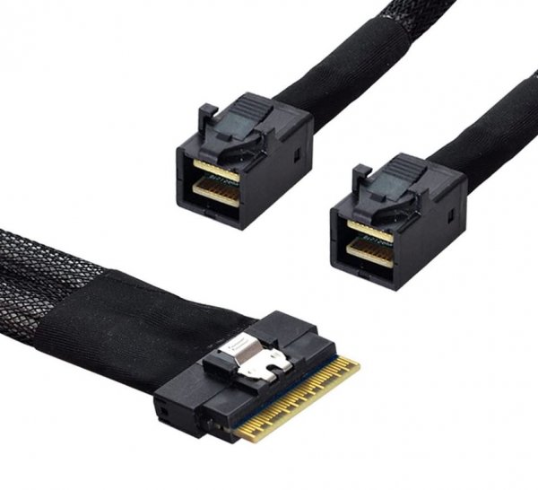 BROADCOM 05-60003-00 - 1 m - SFF-8654 - 2 x4 SFF-8643 - 9560-16i 9560-8i 9580-8i8e 9500-16i 9500-8i