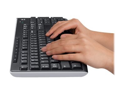 Logitech Wireless Keyboard K270 - Tastatur - Tastiera - QWERTY