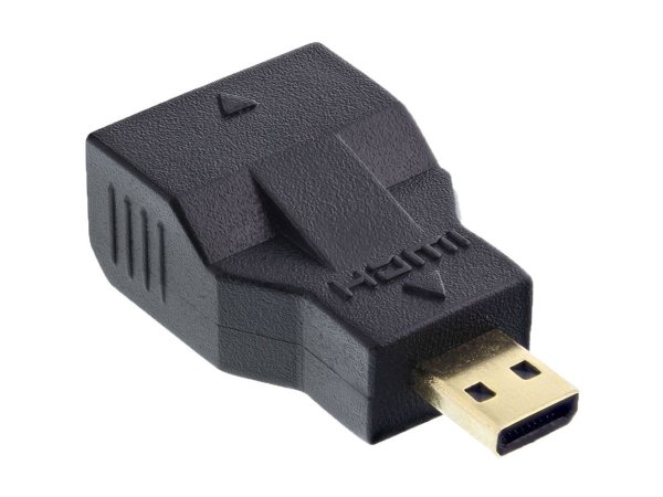 InLine HDMI-Adapter - mikro HDMI männlich bis