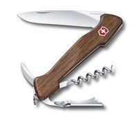 Victorinox Wine Master - Coltello con lama a bloccaggio - Coltello multiuso - Punta da taglio - Legn
