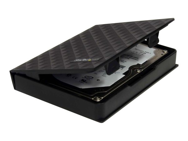 StarTech.com Case protettivo per disco rigido antistatico 2,5'' - colore nero (3 pz.) - Custodia a t