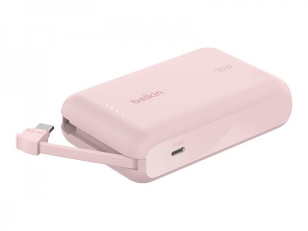 Belkin BOOST Charge Powerbank 10.000mAh 20W Power Delivery rosa