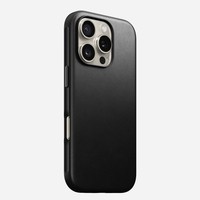 Nomad Modern Leather Case iPhone 16 Pro Black