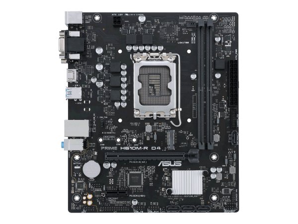 ASUS PRIME H610M-R D4 - Intel - LGA 1700 - Intel® Celeron® - Intel® Core™ i3 - Intel® Core™ i5 - Int