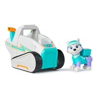Spin Master Paw Patrol - Schneemobil mit Everest Spielfigur