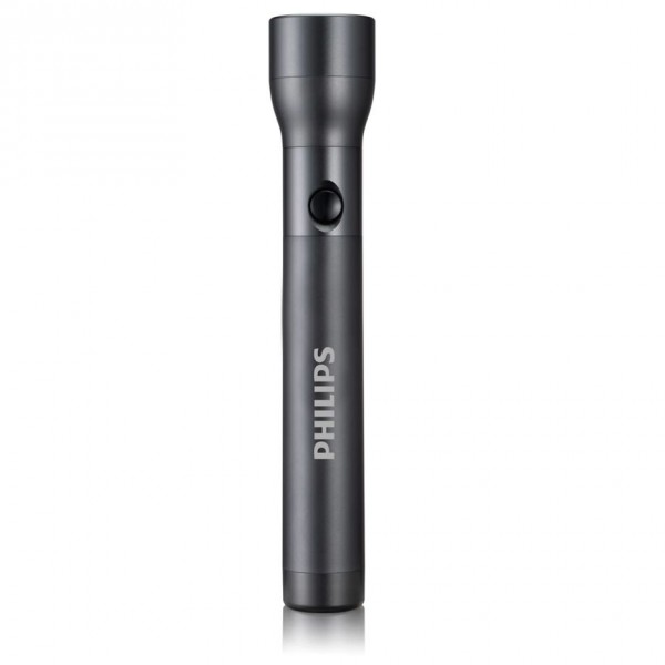 Philips SFL4003T/10 - Torcia elettrica a pressione - Nero - IPX4 - LED - Stilo AA - Alcalino