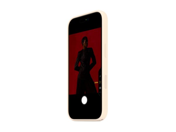 Apple iPhone 17 Pro Silicone Case with MagSafe Vanilla