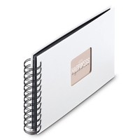 Hama Spiral-Album Fine Art 50 schwarze Seiten Weiß - Bürokleinmaterial