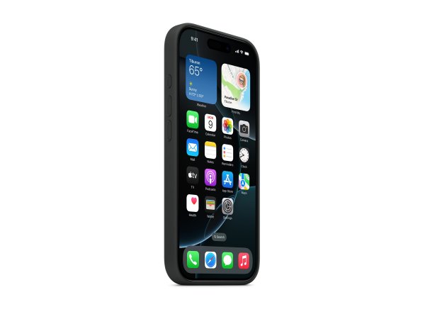 Apple iPhone 16 Pro Silikon Case mit MagSafe