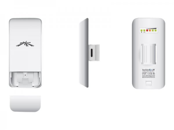 Ubiquiti NanoStation M2 - 2.4 GHz - 150 Mbit/s - 10,100 Mbit/s