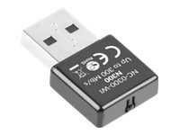 Lanberg USB drahtlose Netzwerkkarte N300 2x interne Antenne NC-0300-WI - Nic - WLAN