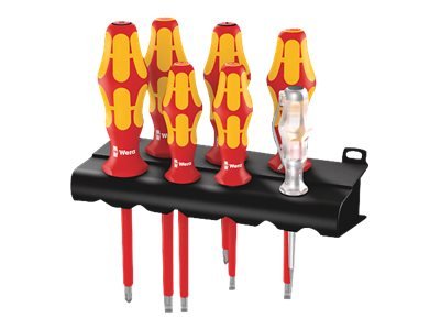 Wera 160 i/165 i/7 Kraftform Plus - Rosso/giallo