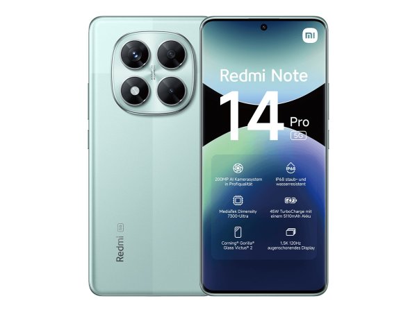Xiaomi Redmi Note 14 Pro - Smartphone - Dual-SIM - Smartphone - 256 GB