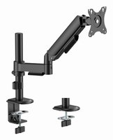 Gembird MA-DA1P-02 Adjustable desk display mounting arm 17-32 black