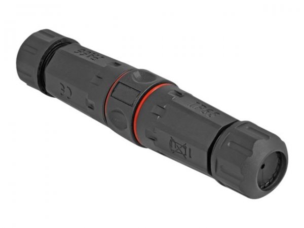 Delock Connettore per cavo in fibra ottica LC Duplex femmina per LC Duplex femmina UPC impermeabile