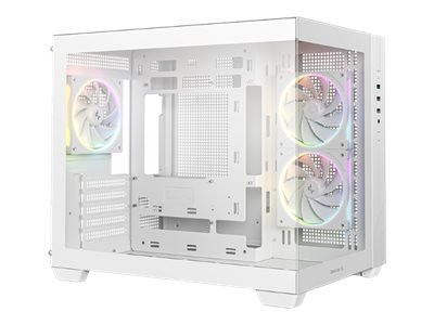 Deepcool CG330 3F WH Micro ATX Mini Tower White - Midi/minitower - ATX