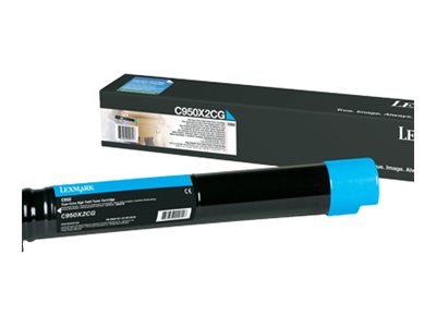 Lexmark C950X2CG C950 Toner cyan 22.000 - Originale - Unità toner