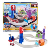 Spin Master PAW Patrol - pista per macchinine Total City Rescue con veicolo di Marshall esclusivo d