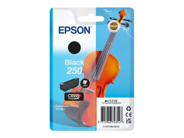 Epson Singlepack Black 250 ink - Originale - Cartuccia di inchiostro
