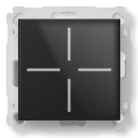 eQ-3 AG Homematic IP Glastaster schwarz