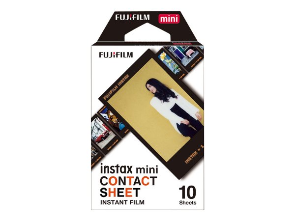 Fujifilm Instax Mini Contact Sheet Film Black