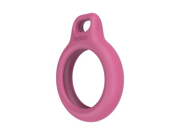 Belkin Secure Holder Schlüsselanhänger für Apple AirTag pink