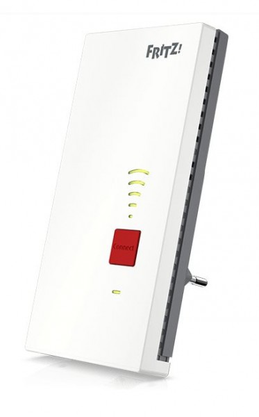 AVM Repeater 2400 - Ripetitore di rete - 1733 Mbit/s - Collegamento ethernet LAN - Bianco