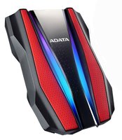 ADATA HD770G - 1000 GB - 2.5" - 3.2 Gen 1 (3.1 Gen 1) - Nero - Rosso