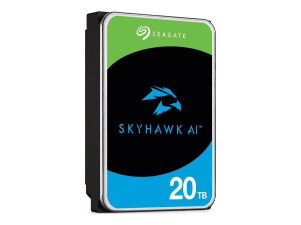 Seagate SkyHawk AI - 20 TB - 7200 Giri/min - 512 MB - 3.5" - Serial ATA III