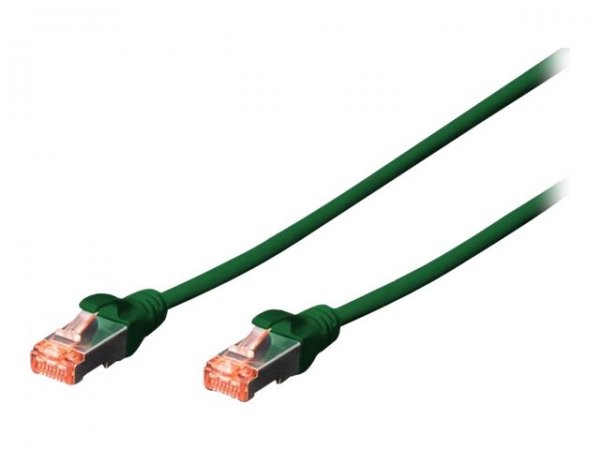DIGITUS Cavo patch CAT 6A S/FTP - 20 m - Cat6a - S/FTP (S-STP) - RJ-45 - RJ-45 - Verde