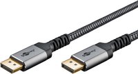 Goobay 65269 - 2 m - DisplayPort - HDMI - Maschio - Maschio - Grigio